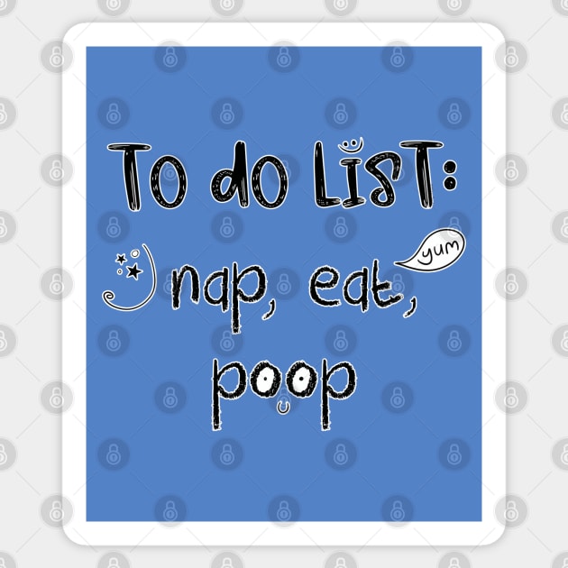 My To Do List Sticker by DitzyDonutsDesigns